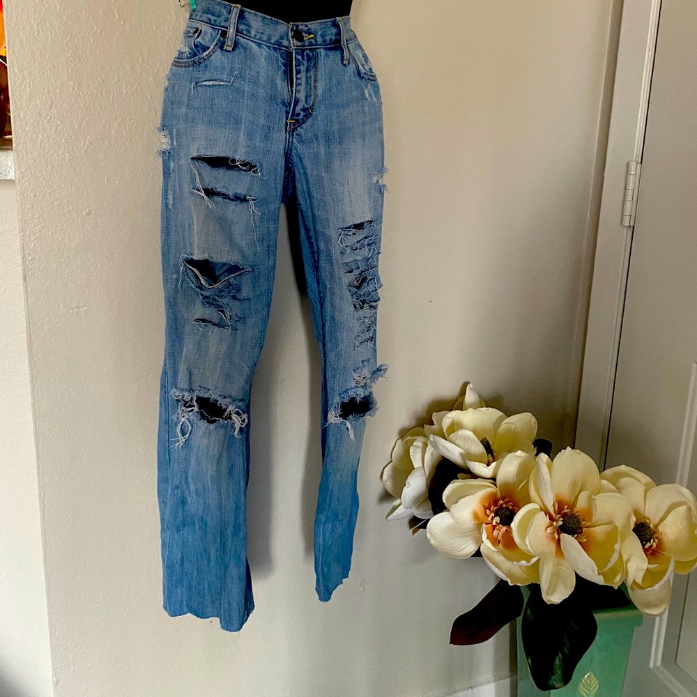 Distressed Jeans